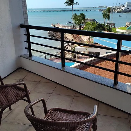 Linda Vista Beira Mar Apto Fortaleza Exterior foto